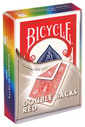 Bicycle Double Backs Red Deck