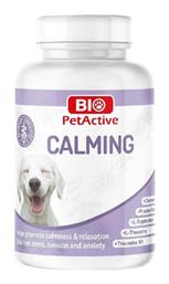 Bio Petactive Calming Συμπλήρωμα Διατροφής Σκύλου σε Δισκία 60 tabs