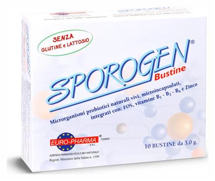 Bionat Sporogen Bustine Προβιοτικά 10 φακελίσκοι από το Pharm24