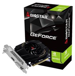 Biostar GeForce GT 1030 4GB GDDR4 Κάρτα Γραφικών