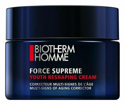 Biotherm Homme Force Supreme Youth Reshaping Ανδρική Κρέμα Προσώπου Ημέρας για Ενυδάτωση & Ανάπλαση 50ml