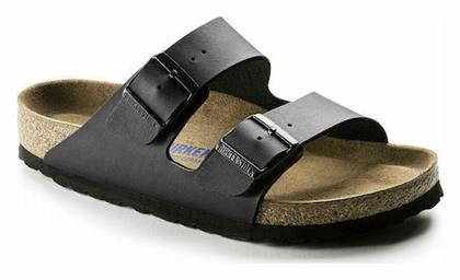 Birkenstock Ανδρικά Σανδάλια σε Μαύρο Χρώμα Narrow Fit