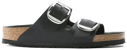 Birkenstock Arizona Big Buckle Oiled Leather Δερμάτινα Γυναικεία Σανδάλια Ανατομικά σε Χρώμα Narrow Fit από το X-ray shoes