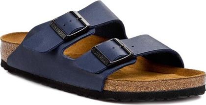 Birkenstock Arizona Soft Footbed Birko-Flor Γυναικεία Σανδάλια Ανατομικά σε Μπλε Χρώμα