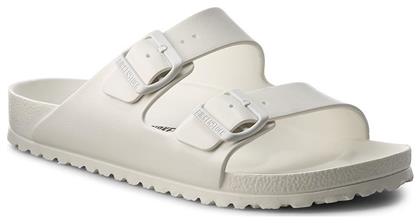 Birkenstock Bir Eva Arizona Ανδρικά Σανδάλια σε Λευκό Χρώμα Regular Fit