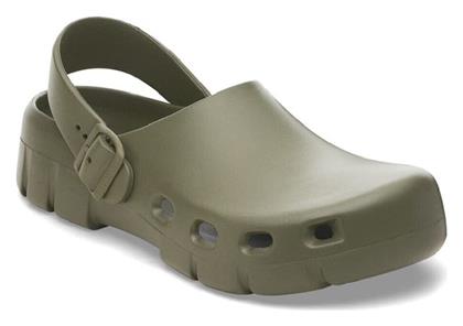 Birkenstock Birki Γυναικεία Ανατομικά Σαμπό Πράσινα από το Modivo