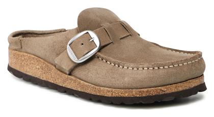 Birkenstock Buckley Χειμερινές Γυναικείες Παντόφλες Gray Taupe