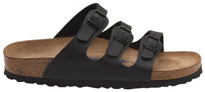 Birkenstock Florida Bs Γυναικεία Σανδάλια σε Μαύρο Χρώμα