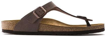 Birkenstock Gizeh Birko-Flor Nubuck Δερμάτινα Ανατομικά Σανδάλια