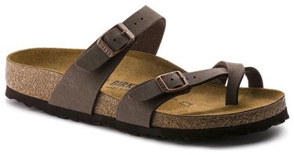 Birkenstock Mayari Birko-Flor Nubuck Γυναικεία Σανδάλια σε Καφέ Χρώμα