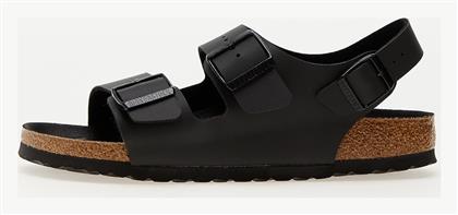 Birkenstock Milano BF Γυναικεία Σανδάλια σε Μαύρο Χρώμα