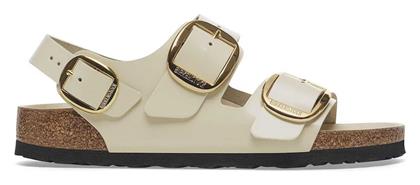 Birkenstock Milano Big Buckle Δερμάτινα Σανδάλια