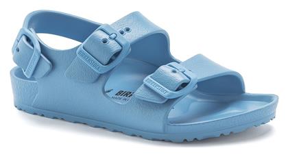 Birkenstock Παιδικά Πέδιλα Milano Eva Narrow Ανατομικά Γαλάζια