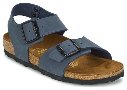 Birkenstock Παιδικά Πέδιλα New York Ανατομικά Navy Μπλε