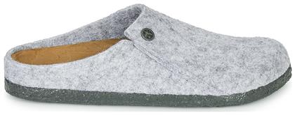 Birkenstock Zermatt Soft Footbed Wool Felt Κλειστές Γυναικείες Παντόφλες Light Grey Narrow Fit