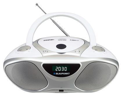 Blaupunkt Φορητό Ηχοσύστημα Boombox BB14WH με CD / USB / Ραδιόφωνο