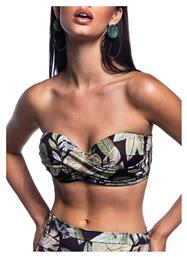 Bluepoint Beyond Chic Strapless Bikini Top Χακι