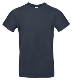B&C Tu03t Cobalt Ανδρικό Διαφημιστικό T-shirt Κοντομάνικο σε Χρώμα