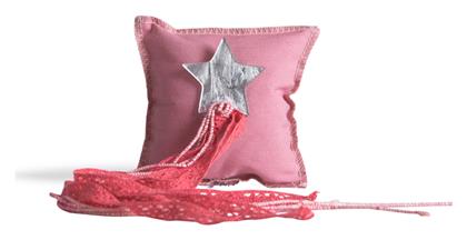 Μπομπονιέρα Βάπτισης με Μαξιλαράκι από 'Υφασμα