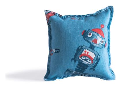 Μπομπονιέρα Βάπτισης με Μαξιλαράκι από 'Υφασμα