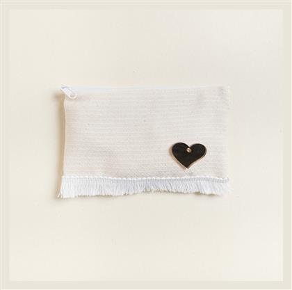 Μπομπονιέρα Βάπτισης με Πορτοφολάκι από 'Υφασμα