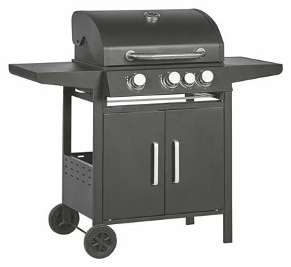 Bormann BBQ3100 Ψησταριά Υγραερίου Μαντεμένιας Σχάρας 60x45εκ. με 3 Εστίες 10.8kW και Πλαϊνό Μάτι από το Polihome