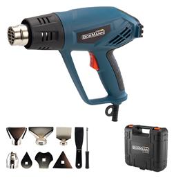 Bormann BHG2200 Πιστόλι Θερμού Αέρα 2000W με Ρύθμιση Θερμοκρασίας εως και 550°C