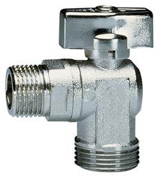 Bormann BTW3290 Βάνα / Διακόπτης Γωνιακός 1/2''x1/2'' Σφαιρικός Αρσενικό