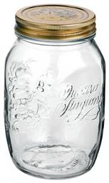 Bormioli Rocco Quatro Stagioni Βάζο Γενικής Χρήσης με Καπάκι Γυάλινο Διάφανο 1000ml