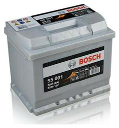 Bosch Μπαταρία Αυτοκινήτου S5001 με Χωρητικότητα 52Ah και CCA 520A