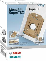 Bosch BBZ41FK Σακούλες Σκούπας 4τμχ Συμβατή με Σκούπα Bosch