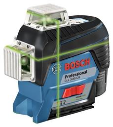 Bosch GLL 3-80 CG Professional Αυτορυθμιζόμενο Γραμμικό Αλφάδι Laser 12V 30m