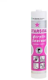 Bostik Den Braven Starseal Ακρυλική Μαστίχη Λευκή 260ml