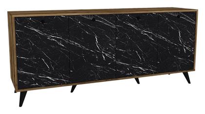 Μπουφές από Ξύλο Bolton Μαύρος 180x45x78cm από το Esmarket