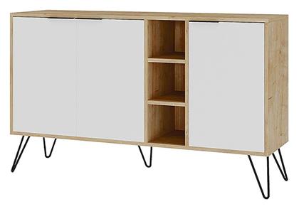 Μπουφές από Ξύλο Flynn Λευκός 142x35.6x83cm από το 24home