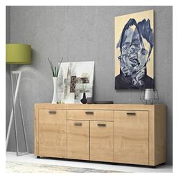 Μπουφές Joseph Ξύλινος με Συρτάρια 177x40x76cm