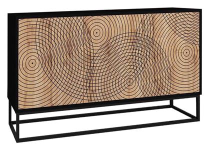 Μπουφές Themis Ξύλινος Μαύρος 150x35x83.6cm από το 24home