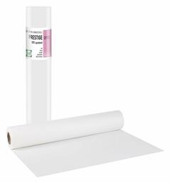 Bournas Medicals Εξεταστικό Ρολό Non Woven Πλαστικοποιημένο Prestige Standard 58cm x 50m Λευκό 12τμχ