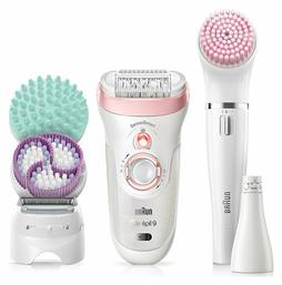 Braun Silk-Epil 9 Σετ Αποτρίχωσης Epilator για Πρόσωπο, Σώμα & Μπικίνι 9-995