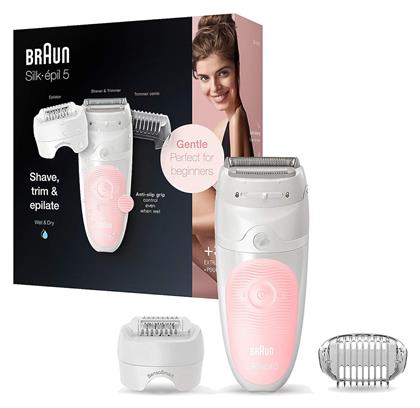 Braun Silk-Epil Wet & Dry Σετ Αποτρίχωσης Epilator για Σώμα & Μπικίνι S7153474