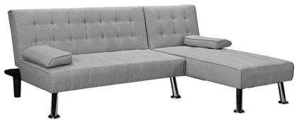 Brisk Γωνιακός Καναπές Κρεβάτι Υφασμάτινος 200x146x75εκ.