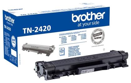 Brother TN-2420 Γνήσιο Toner Laser Εκτυπωτή Μαύρο High Capacity 3000 Σελίδων (TN-2420)