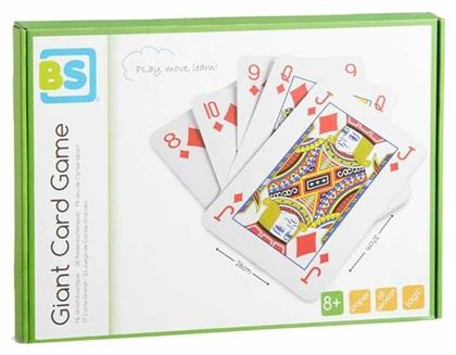 BS Toys Giant Card Game Τράπουλα Πλαστικοποιημένη από το Ianos