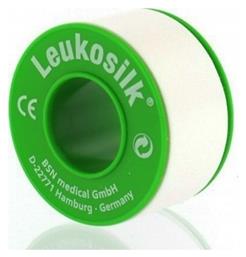 BSN Medical Leukosilk Μεταξωτή Επιδεσμική Ταινία 2.5cm x 4.6m