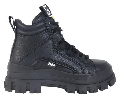 Buffalo Aspha Nc Mid Μποτάκια Croco Black