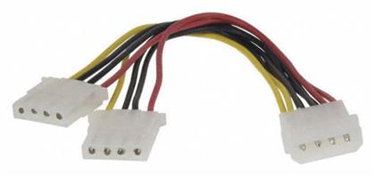 Cablexpert 4-Pin Molex male - 4-Pin Molex female Cable 0.15m (CC-PSU-1)