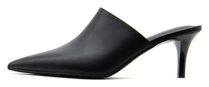 Calvin Klein Δερμάτινα Mules Μαύρα YW0YW01814-0GJ
