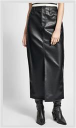 Calvin Klein Δερμάτινη Pencil Maxi Φούστα