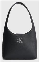 Calvin Klein Γυναικεία Τσάντα Ώμου Μαύρη από το Epapoutsia