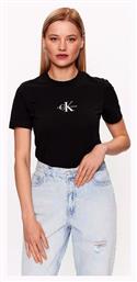 Calvin Klein Monogram Γυναικείο T-shirt Μαύρο